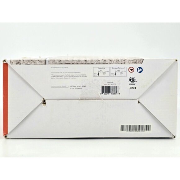 Beurer Ultra-Plush Heated Pillow UHP48N Lumbar Support Back Pain Relief New - Picture 15 of 16